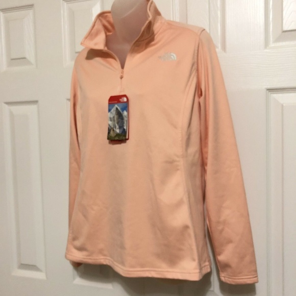 The North Face Tops - The North Face SweatShirt Large Peach Pullover NEW